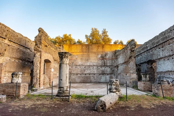 Villa AdrianaまたはHadrians Villa イタリアのティヴォリにあるローマの考古学複合体 — ストック写真