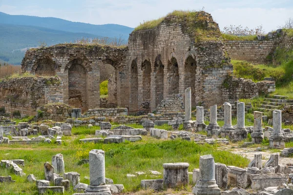 Antigua Ciudad Afrodisias Sitios Arqueológicos Históricos Turquía Moderna — Foto de Stock