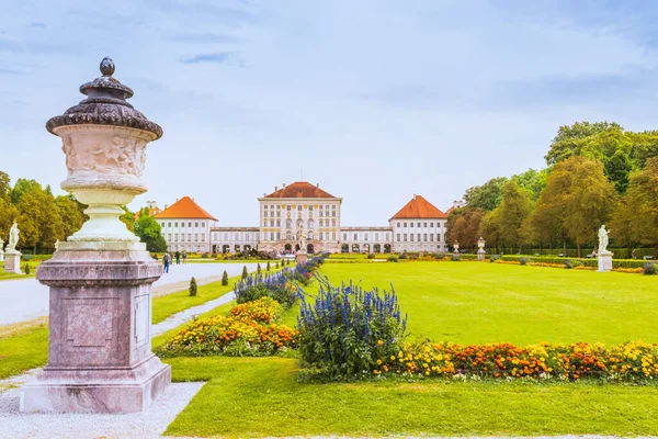 Nymphenburg Palace Med Park München Bayern Tyskland Europa — Stockfoto