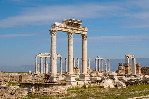 古代城市阿弗罗迪西亚斯 现代土耳其的考古和历史遗迹 — 图库照片