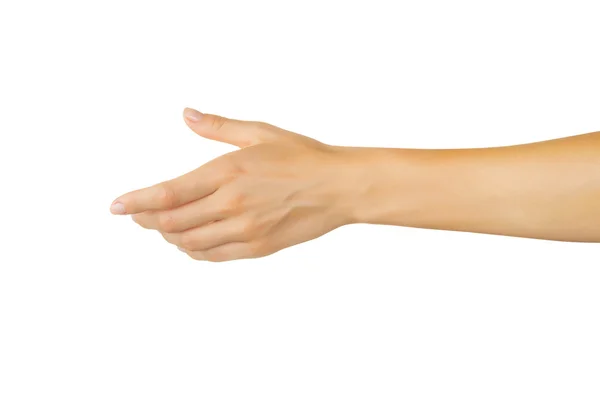 Mujer mano — Foto de Stock
