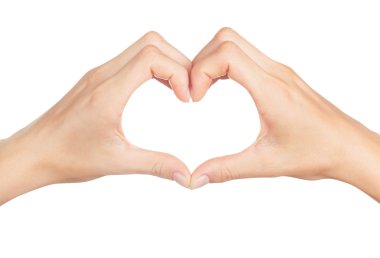 genç bir kadın eli