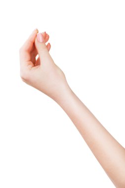 genç bir kadın eli