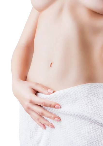Female belly — Stock Photo, Image
