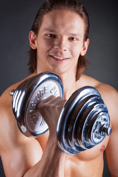 Hombre muscular — Foto de Stock