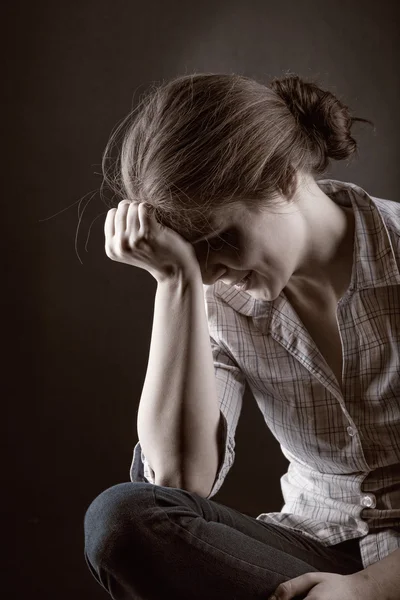 Crying woman — Stock Photo, Image