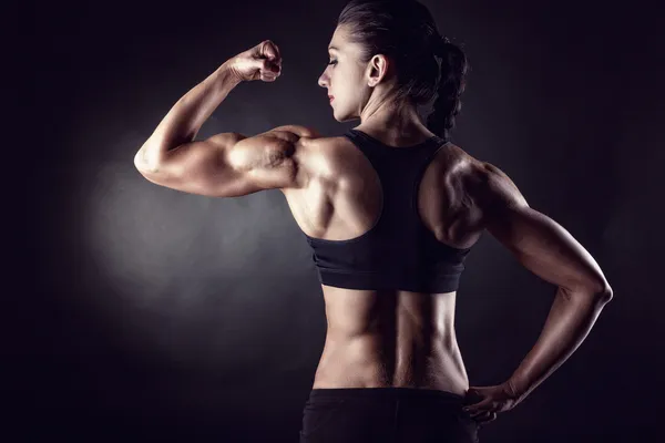 筋肉女性写真素材、ロイヤリティフリー筋肉女性画像|Depositphotos®