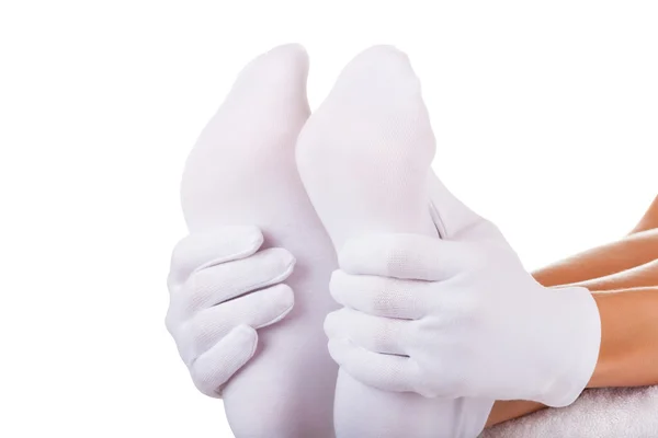 Treatment for hands and feet — Stock Photo, Image