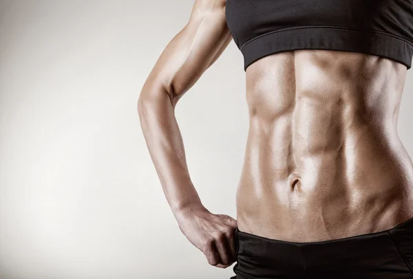 Abdominal muscles — Stock Photo, Image