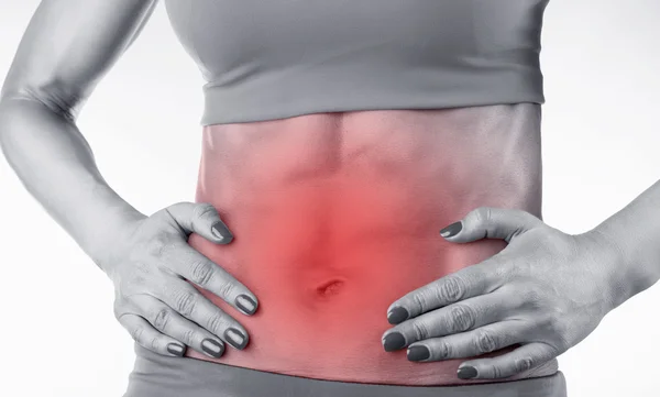 Dolor abdominal — Foto de Stock