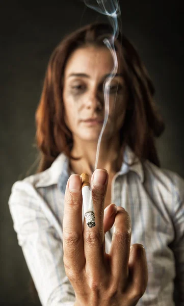 Merokok Rokok — Stok Foto