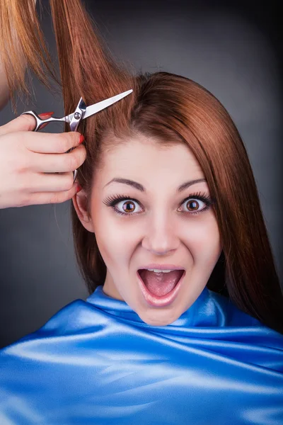 Penteado — Fotografia de Stock