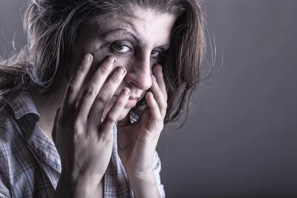 Płacząca kobieta — Zdjęcie stockowe