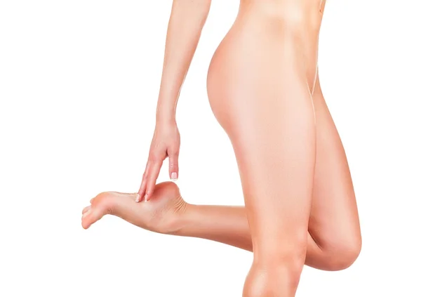 Kobiety nogi — Zdjęcie stockowe