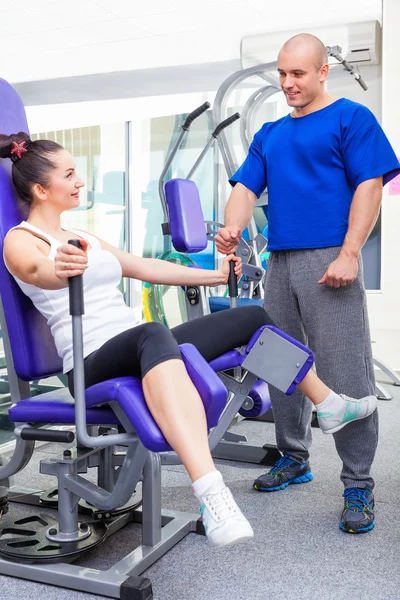 Ejercicios para las piernas — Foto de Stock