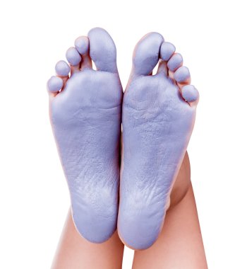 Foot care clipart