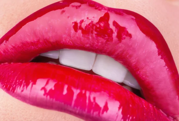 Sexy Lippen — Stockfoto