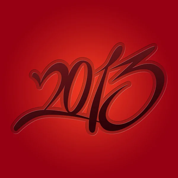 2013 calendar red background — Stock Photo, Image