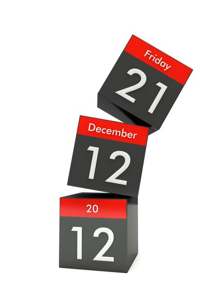 21 December 2012 - The end of the world. Everything collapses
