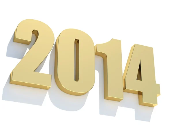 Felice anno nuovo 2014 — Foto Stock