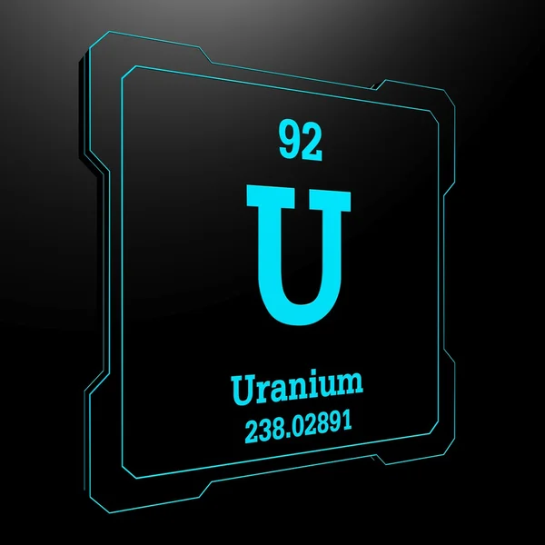 Uranium — Stockfoto