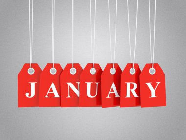 January promotions. clipart