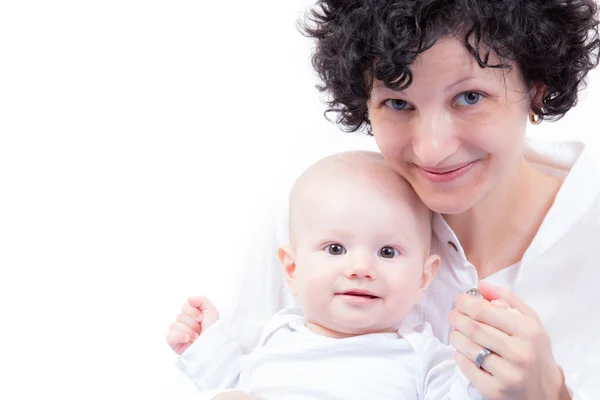 Mother and her cute baby — Stock Photo, Image