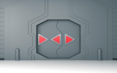 fütüristik kapısı