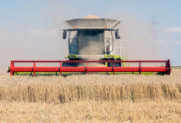 Зернозбиральна техніка — стокове фото
