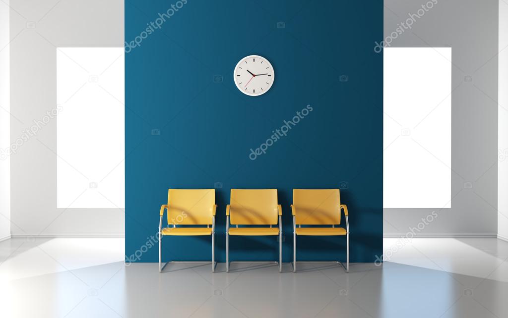 Modern waiting room