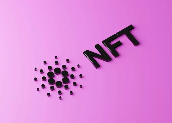 Nft Żetony Niezamienne Platformie Open Source Crypto Project — Zdjęcie stockowe