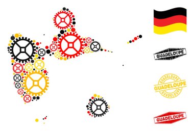 Alman Bayrak Renkleri ve Grunge Damgaları Veritabanı Düzenleme Kılavuzu