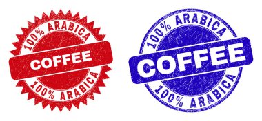 İndirimli ARABICA Kahvesi Yuvarlak ve Rosette Filigranı