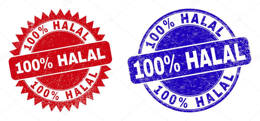 100 discount HALAL Round and Rosette Seals with Corroded Surface