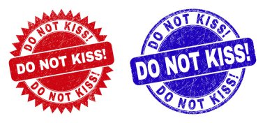 Kirli Yüzeyli Öpüşme ve Rosette Damgaları