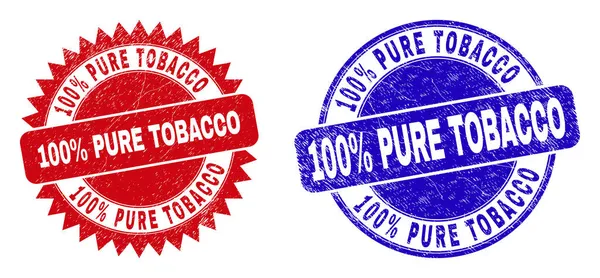 100% скидка PURE TOBACCO Round and Rosette Watermarks with Unclean Surface — стоковый вектор