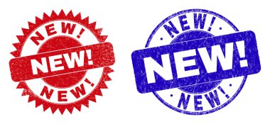 Grunged Style 'la YENİ Yuvarlak ve Rosette Pulları