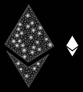 Majestic Carcass Benekli Vektör Ağ Kristali