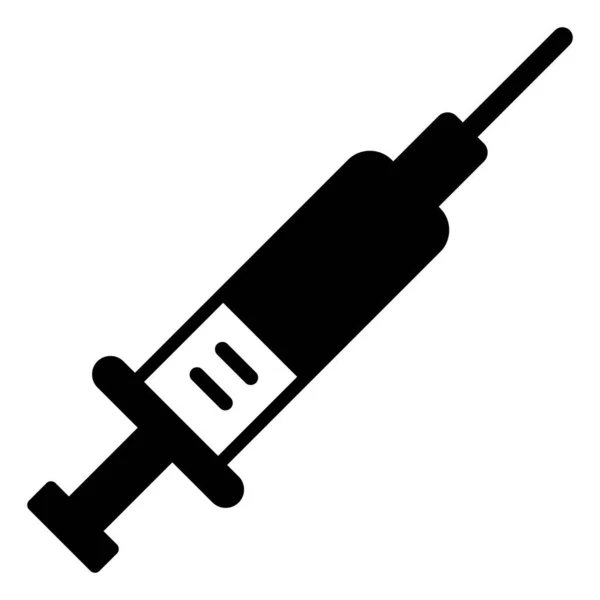 Иллюстрация иконы растрового шприца — стоковое фото