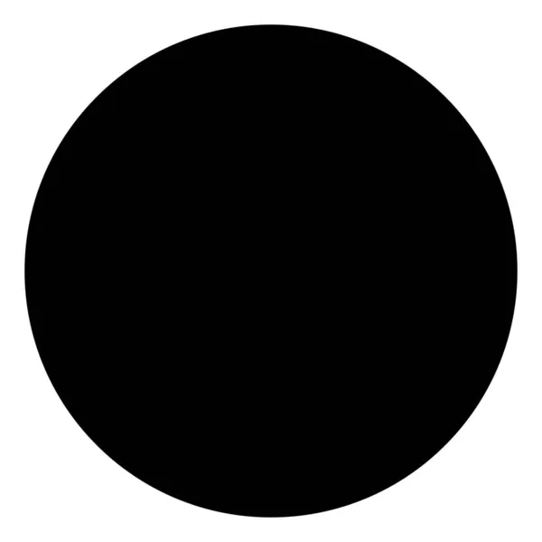Illustrazione dell'icona del cerchio riempito raster — Foto Stock