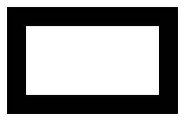 Raster Boş Dikdörtgen Simgesi ResmiComment