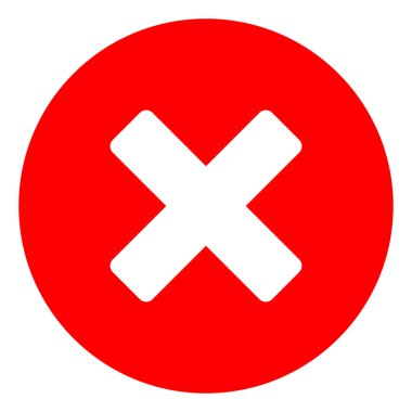 Raster Reddetme Simgesi İllüstrasyonu