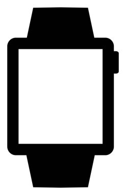 Raster Saatleri Şablon Simgesi İllüstrasyonu