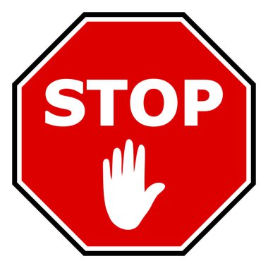 Raster Octagon Palm Icon Resimlerini Durdur