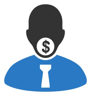 Raster Hush Para Simgesi İllüstrasyonu