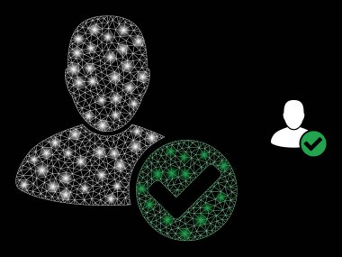 Majestic Takımyıldızı Yıldızlı Vektör Ağ Geçerli Kullanıcı