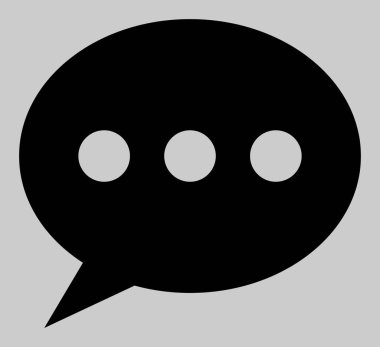 Vektör Forumu İleti Simgesi İllüstrasyonu