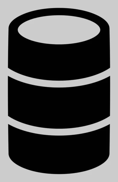 Illustrazione dell'icona a botte vettoriale — Vettoriale Stock
