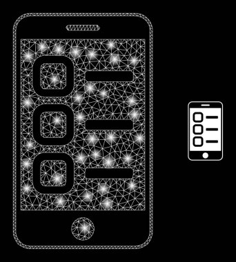 Parlayan Ağ Fişekleri ile Vektör Ağ Ağı Akıllı Telefon Görevleri