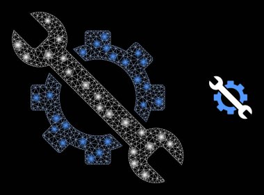 Görkemli Takımyıldız Benekleri ile Vektör Ağ Seçenekleri Araçları